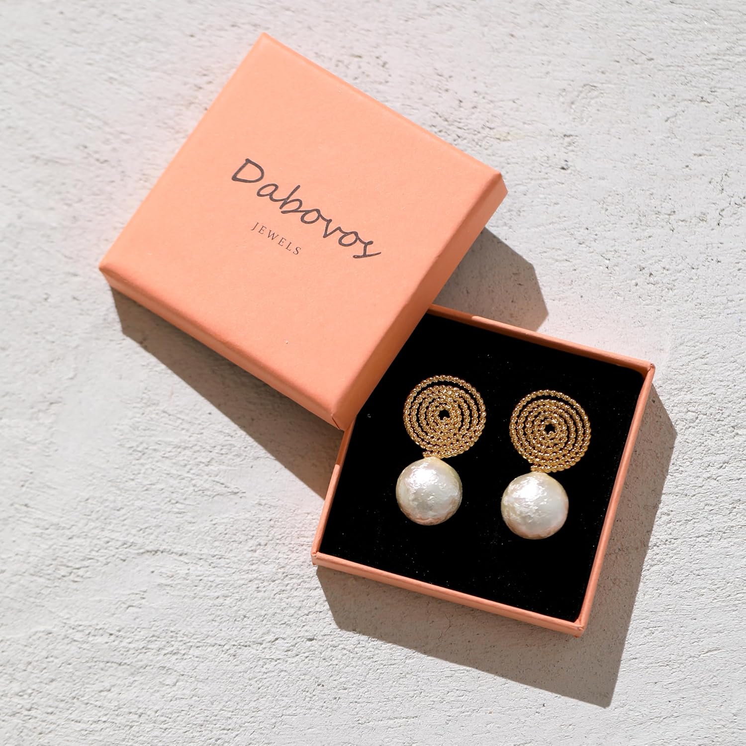 Pearl Stud Earrings for Women Gold/Silver Plated 3mm 4mm 5mm 6mm 8mm Pearl Earrings Dainty Hypoallergenic Earrings